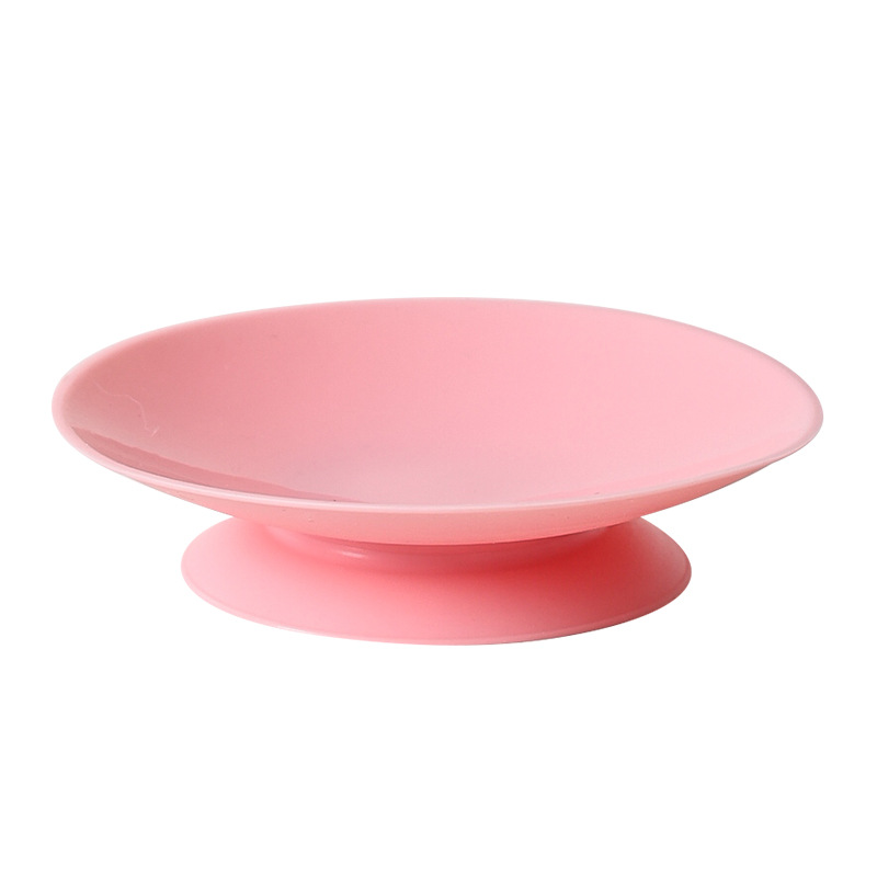 Silicone suction cup anti-fall silicone suction cup children's bowl suction cup pad suction cup stick double-sided large-area suction cup three-color optional