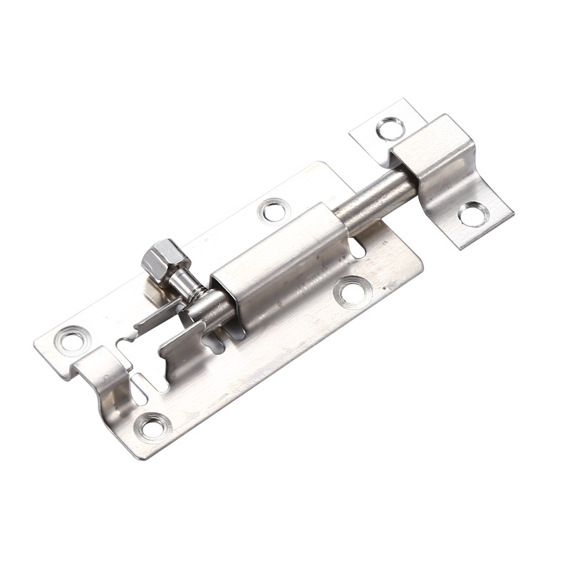 Stainless Steel Thickeneded Door Open Latch 2 Inches 3 Inches 4 Inches 6inch 8inch Window Door Security Door Chain Latch Medium Square Latch