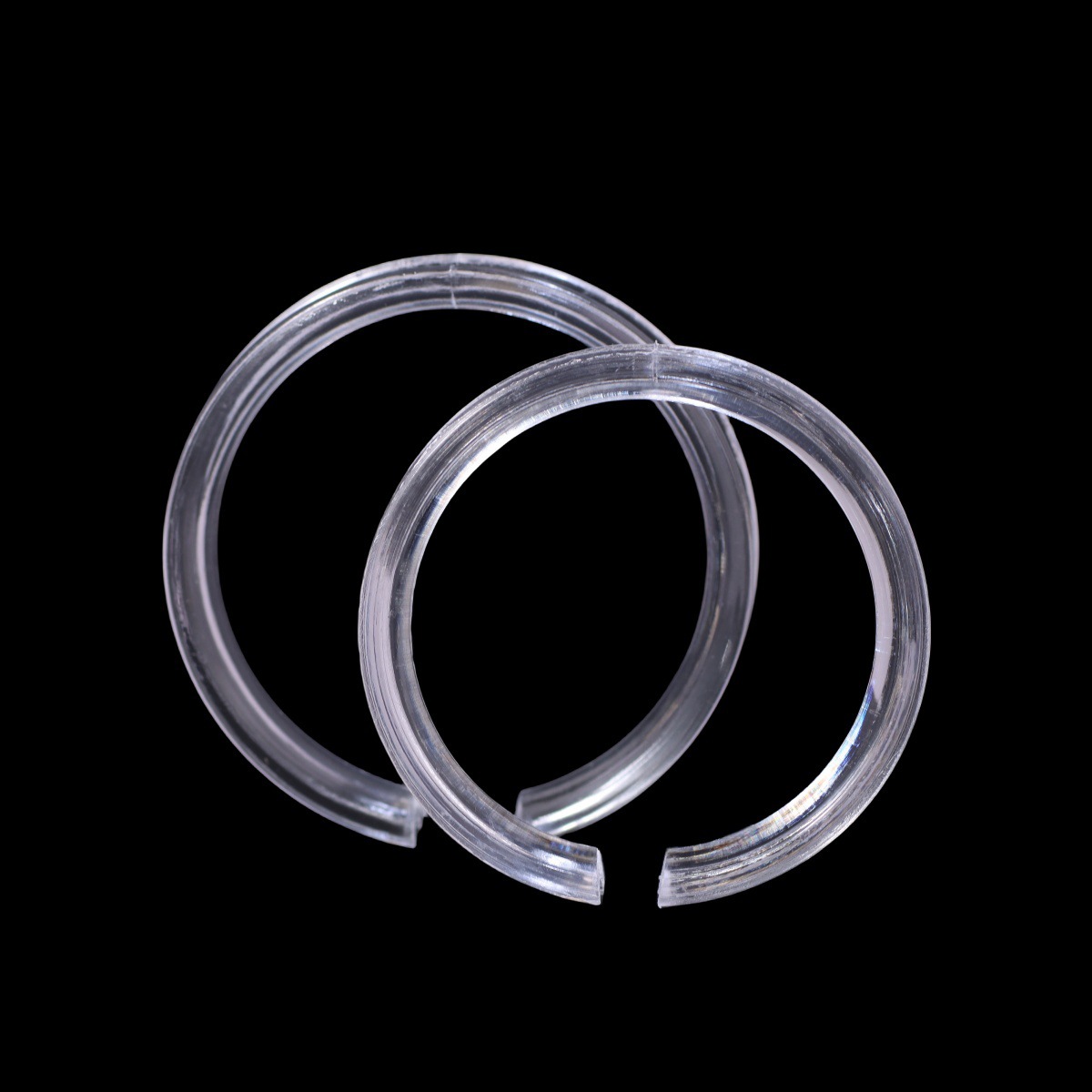 Transparent acrylic display stand bracelet bracelet display ring transparent plastic ring plastic rack storage display ring wholesale