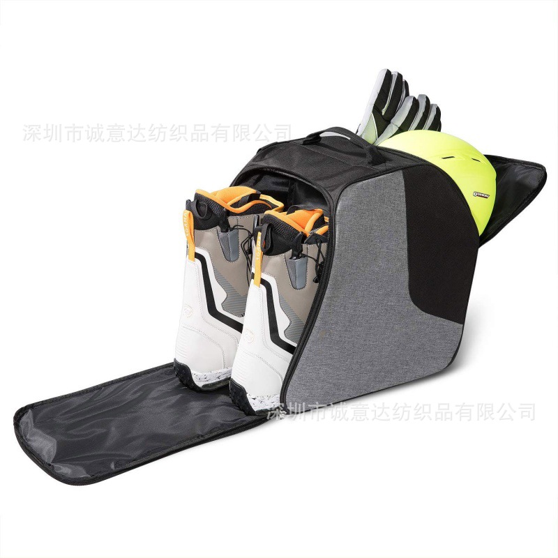 Cross-Border Outdoor Ski Equipment Storage Shoulder Bag Handbag Ski Boots Bag Ski Boots Waterproof Pulley Boots Cross-Body
