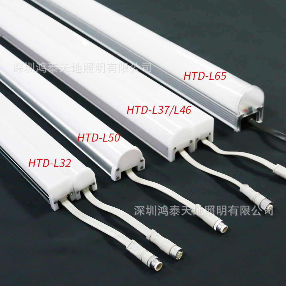 Rgb Full-Color Led Line Light Dmx Coding Outdoor Waterproof Engineering Lighting Manufacturer Direct Supply Guardrail Tube Hard Light Strip