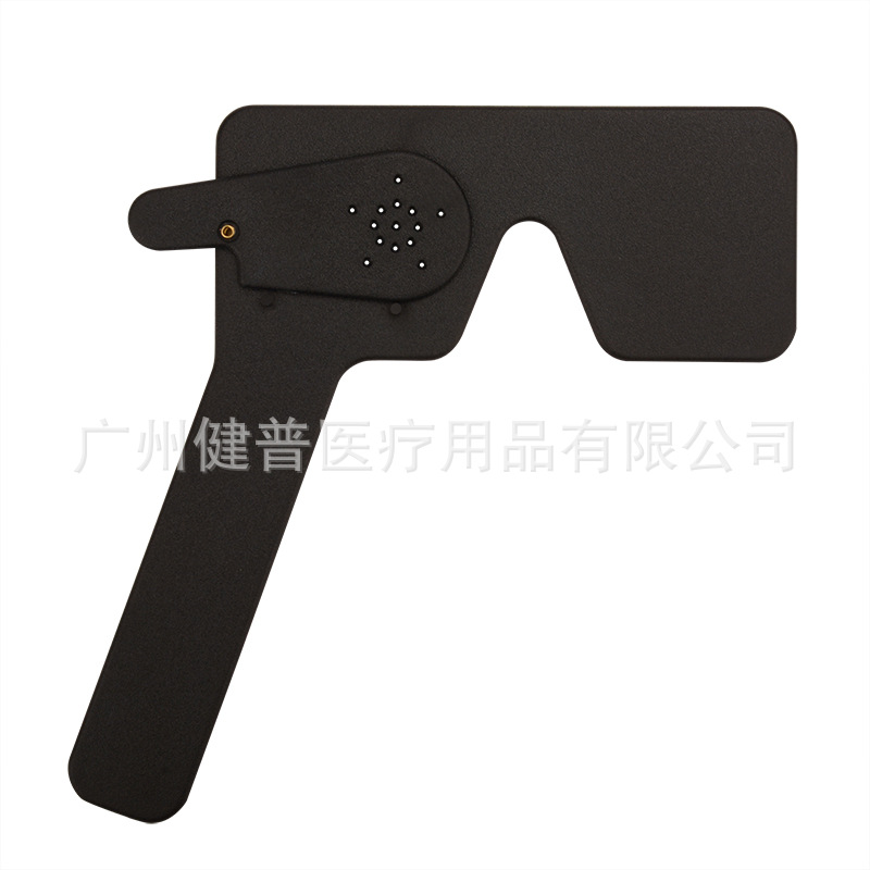 Black Optometry Eye Shield Vision Test Eye Shield Optometry Masking Detection Vision Shield Abs Eye Shield