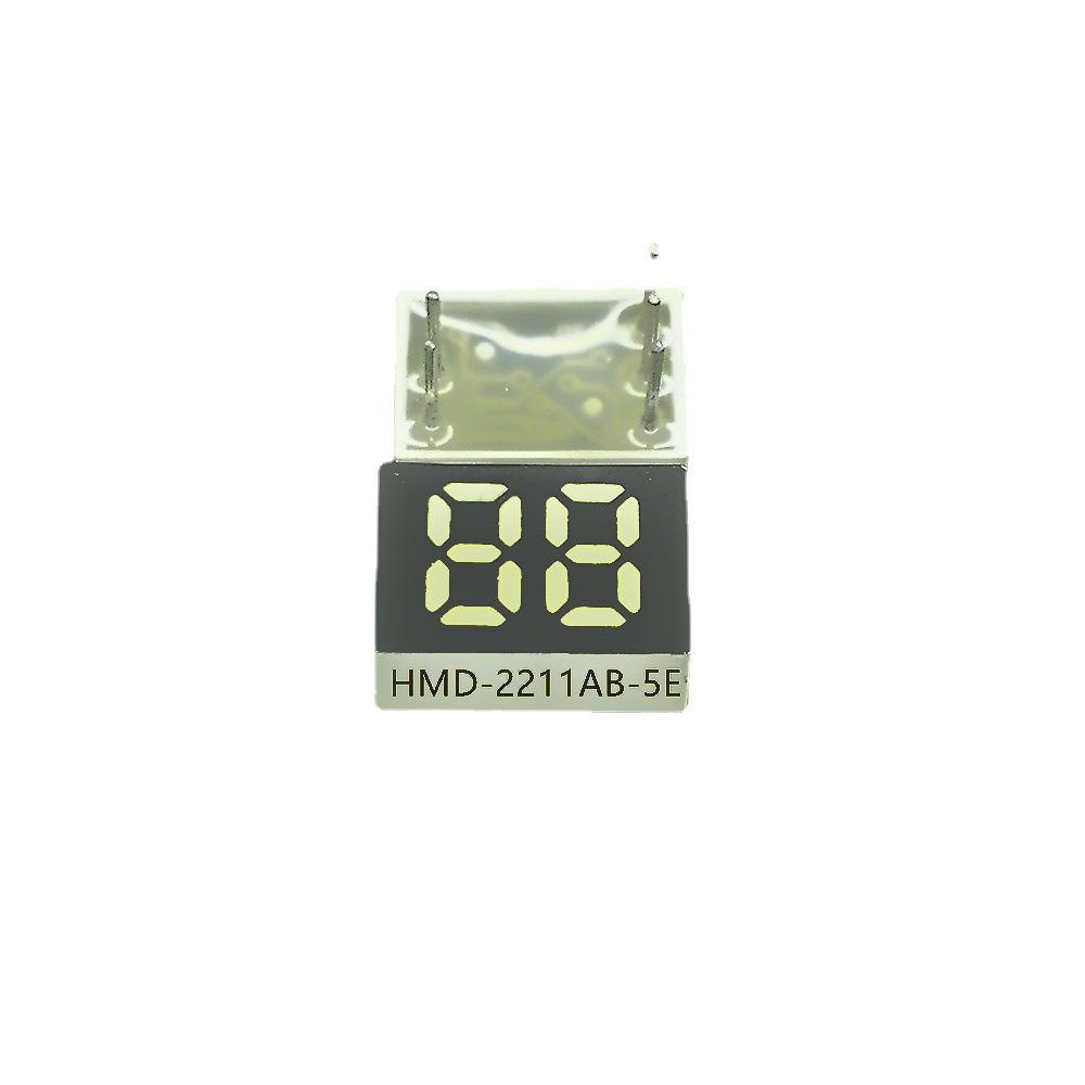 Manufacturers supply two LED toy display white light digital tube hand warmer Power Bank double row digital screen