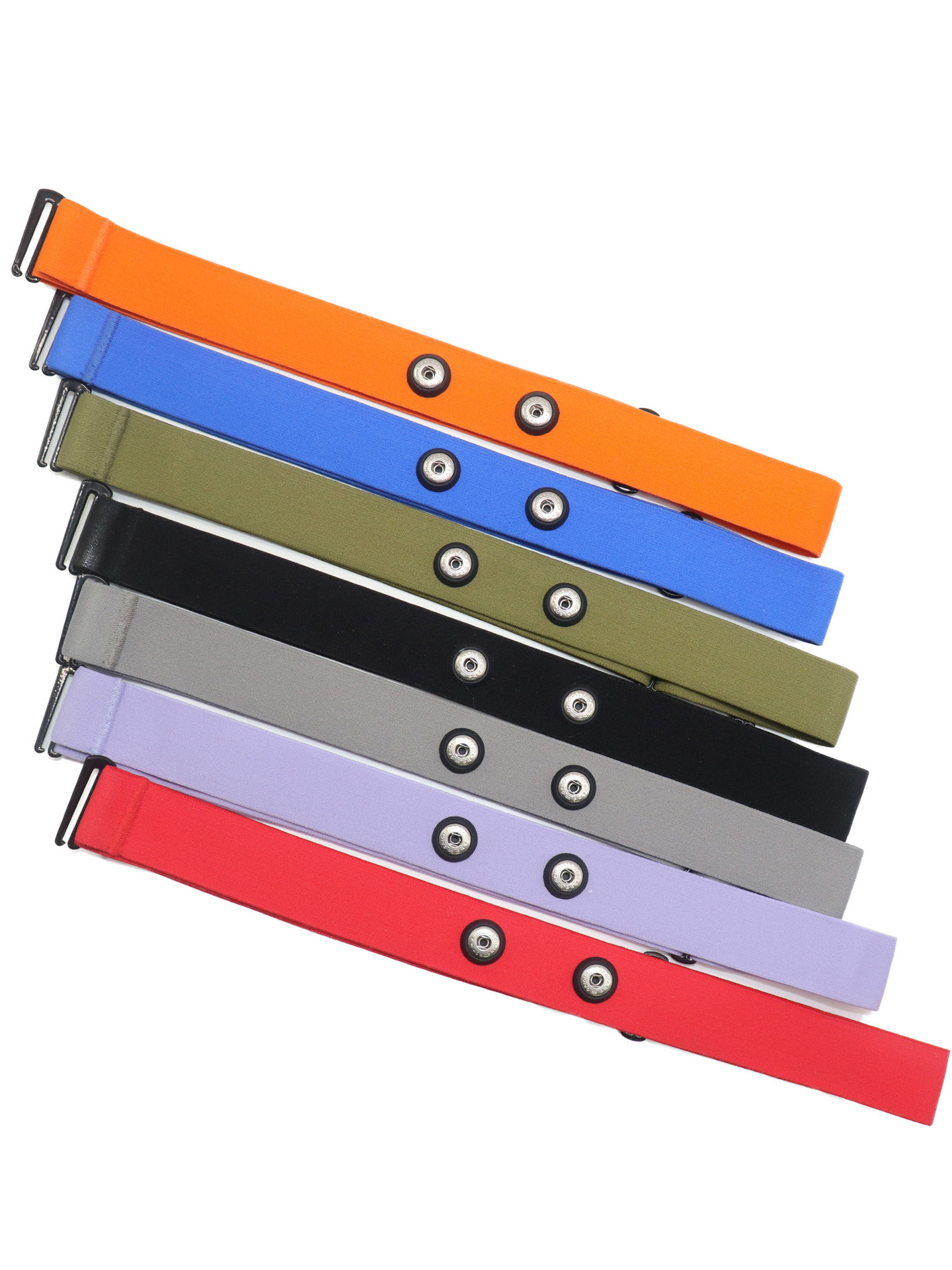 Cross-Border Hot-Selling Heart Rate Chest Strap Replacement Strap Compatible with Polar Garmin Mai Gold Black Bird Heart Rate Chest Strap Adjustable