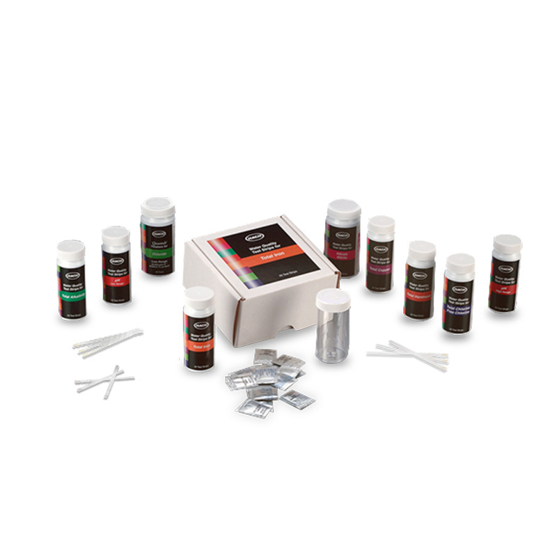 HACH/Hash water quality analysis test paper series ammonia nitrogen chloride nitrate nitrite phosphate copper test