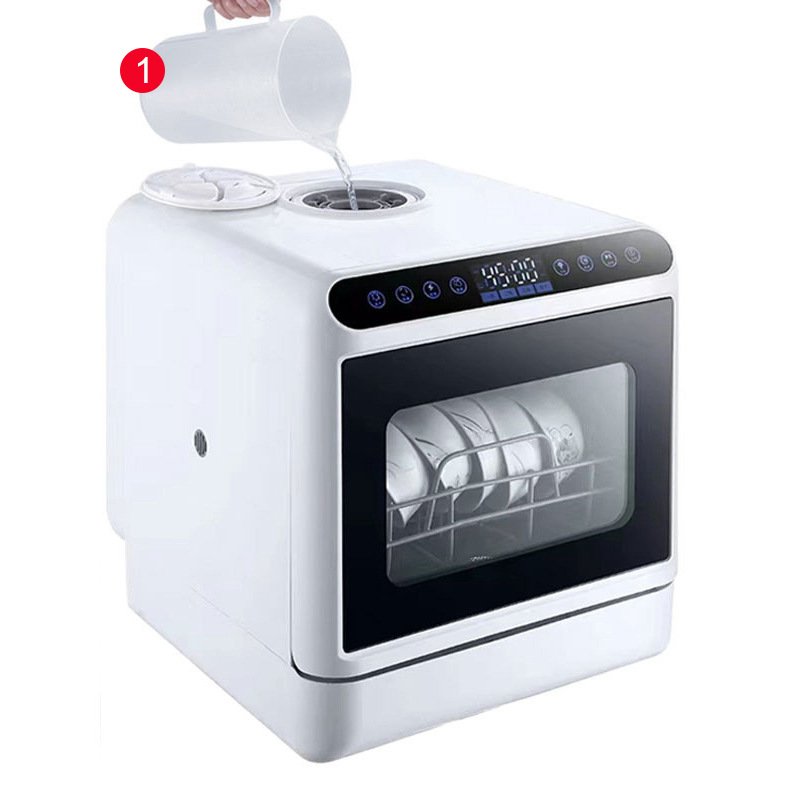 Трансграничная эксклюзивная установка без настольной посудомоечной машины 110V/220V бак британский, европейский и американский разъем трансграничная дистрибуция