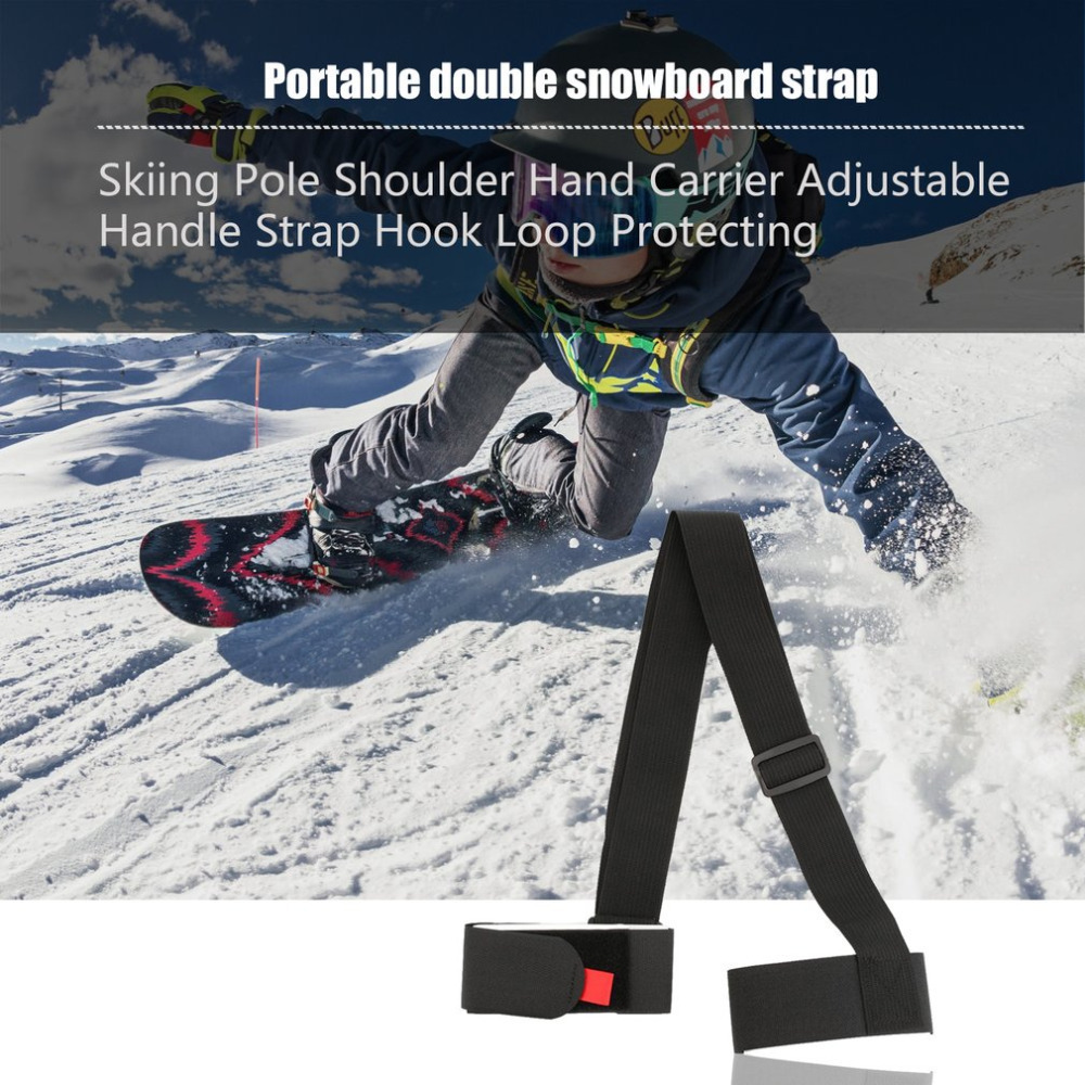 Manufacturer's Ready-Made Sled Straps, Adjustable Ski Straps, Sled Ski Straps, Portable Adjustable Double Boards