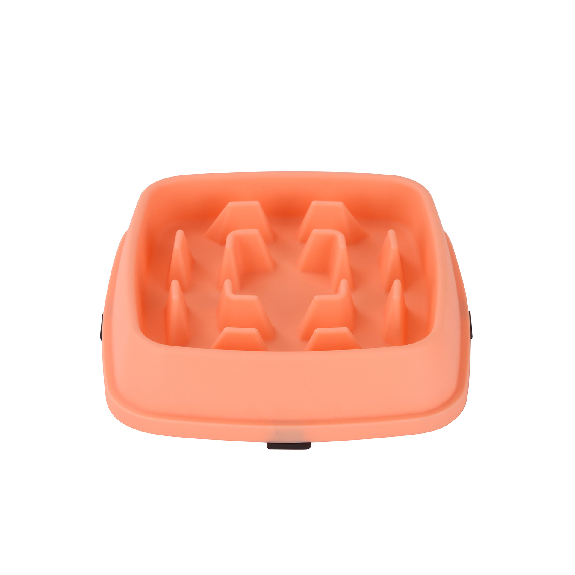 Cross-border New Pet PP Slow Food Bowl Cats and Dogs Universal Slow Food Bowl Anti-knock Pet Products High Foot Anti-choking Bowl