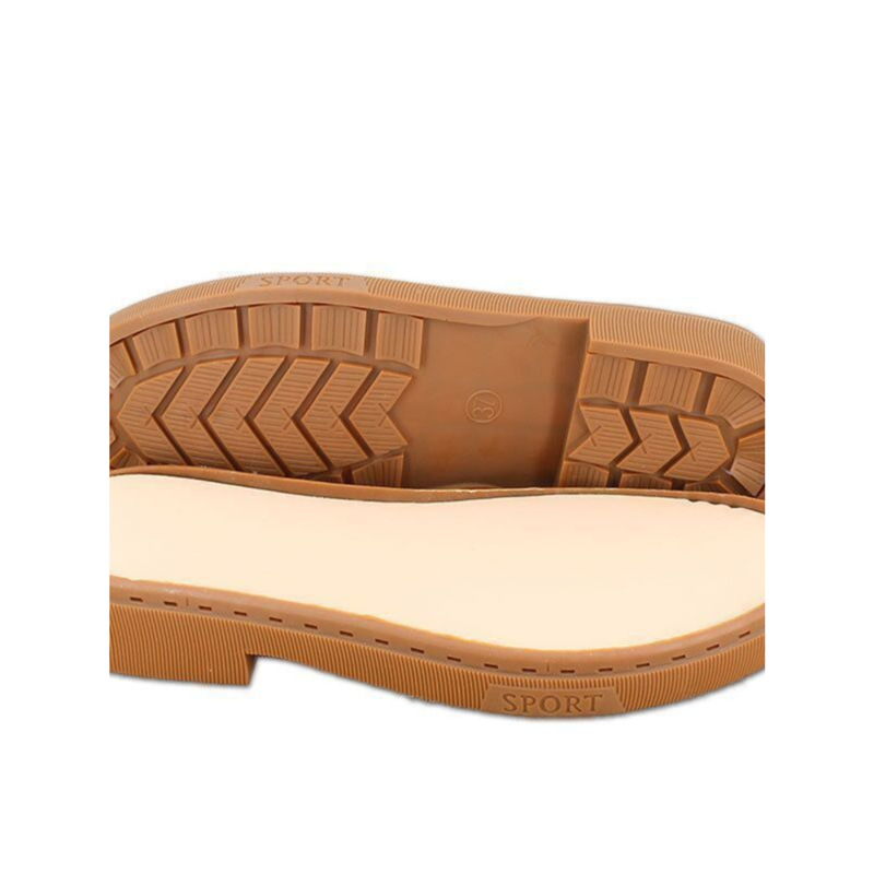 Winter men's and women's martin boots sole beef tendon non-slip wear-resistant sole hand-woven shoes shoe material shoe sole