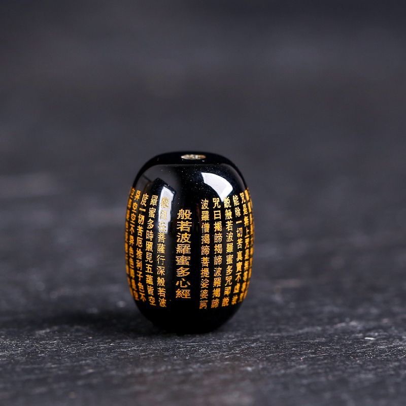 Red and black agate bronzing article play barrel beads loose beads top beads DIY handmade beaded crystal jewelry accessories factory wholesale