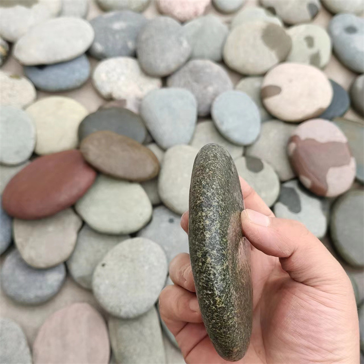 Painted stone DIY painting stone flake pebbles painting stone hand-painted original stone children Cartoon creative Stone