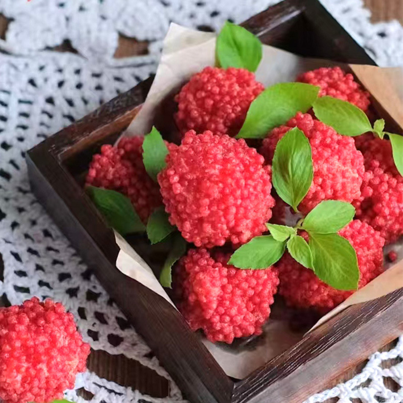 Ream Tianxiang litchi shrimp ball 200g hotel restaurant semi-finished fried snacks snacks snacks string hot pot ingredients wholesale