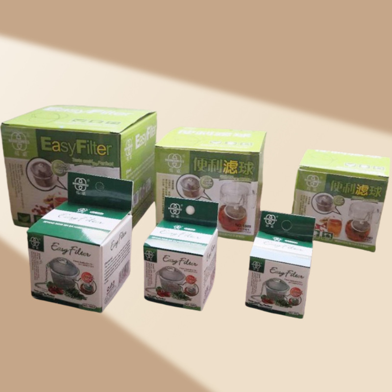 Cross-border Lutai 304 stainless steel mesh tea leakage seasoning hot pot soup bag stewed meat seasoning marinade box spice flavor