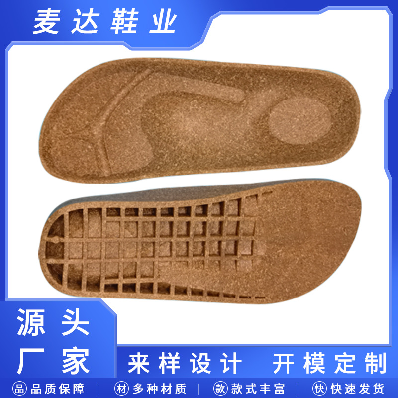 Прямые продажи от фабрики, новые ПВХ пробковые подошвы, утолщающие, сланцы в стиле Birkenstock с крупными подошвами