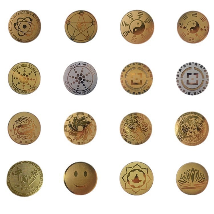 Наклейки на мобильный телефон с отрицательными ионами и инфракрасной энергией, графен и германий