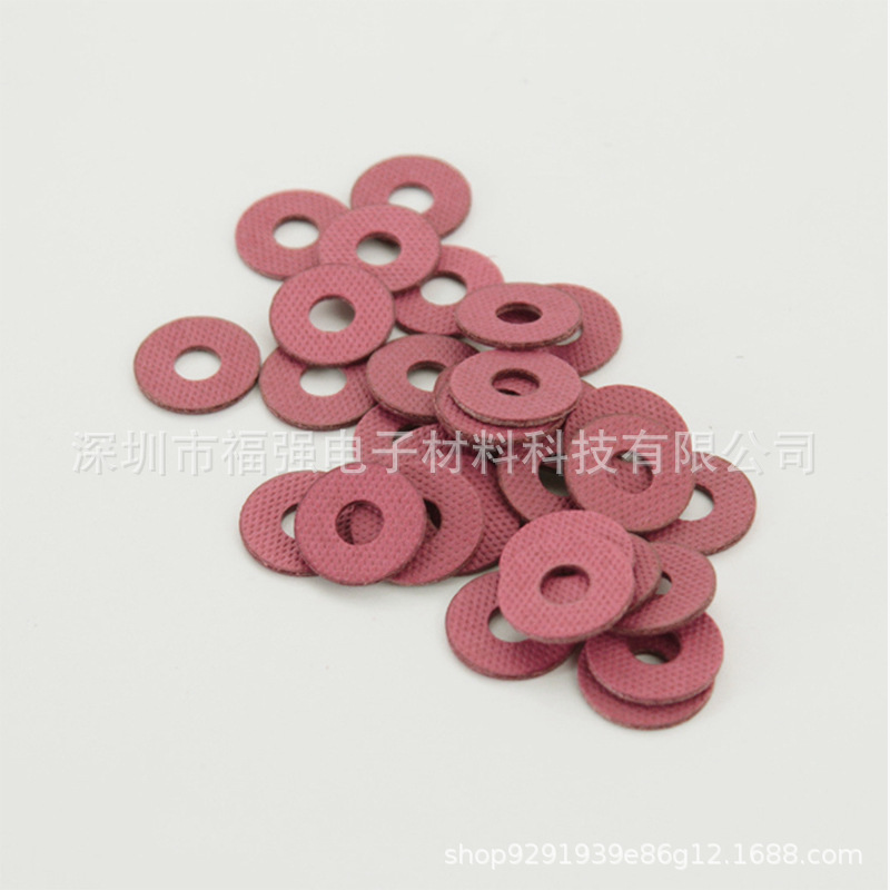 Fast bar paper pad 1mm red steel paper insulation meson fast bar paper seal l ring adhesive gasket size 17*10.5