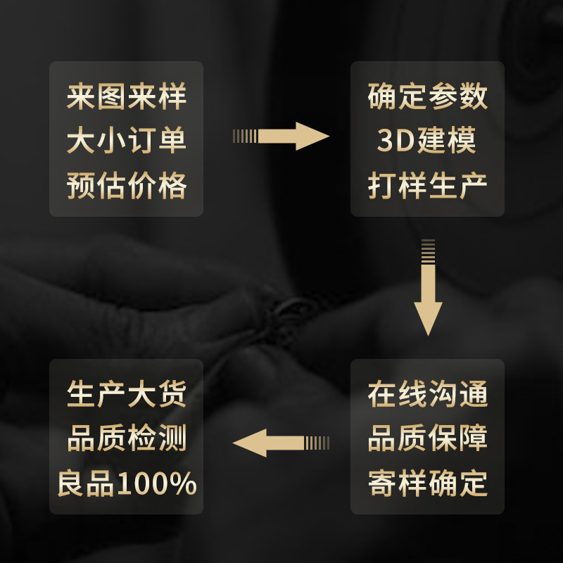 Personalized Design, Custom Processing, Hand-Made Bracelets, Proofing, Samples and Drawings, Factory Supply Rings, Ring Tail Rings