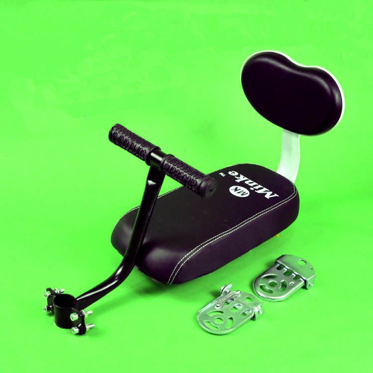 Adult Bicycle Rear Seat Cushion, Child Seat for Folding Bike, Sponge Seat Cushion, Leather Widened Backrest, Factory