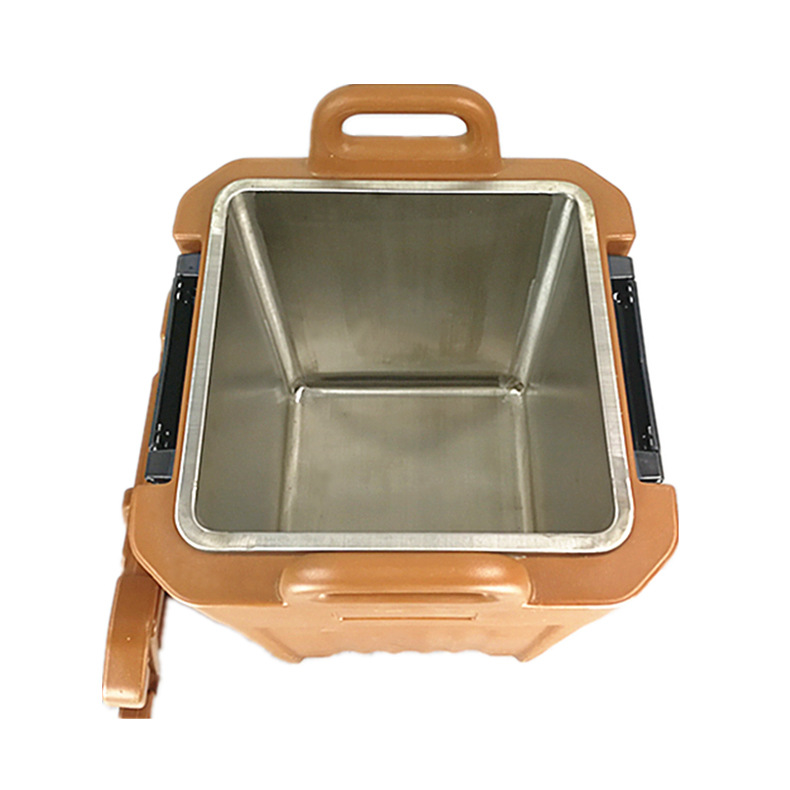 Peng Wen factory large capacity Hotel kitchen catering food turnover hot and cold soup barrel take-out meal delivery insulation barrel
