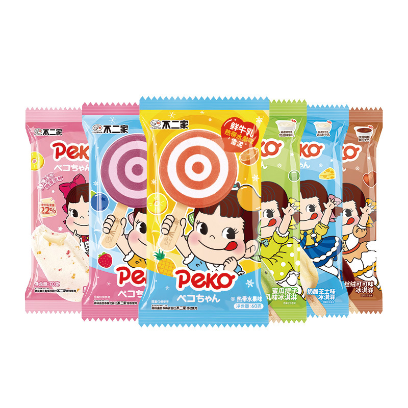 [New Product] Fujiya Lollipop Ice Cream Strawberry Blueberry/Cheese/Raisin Milk Flavor Ice Cream