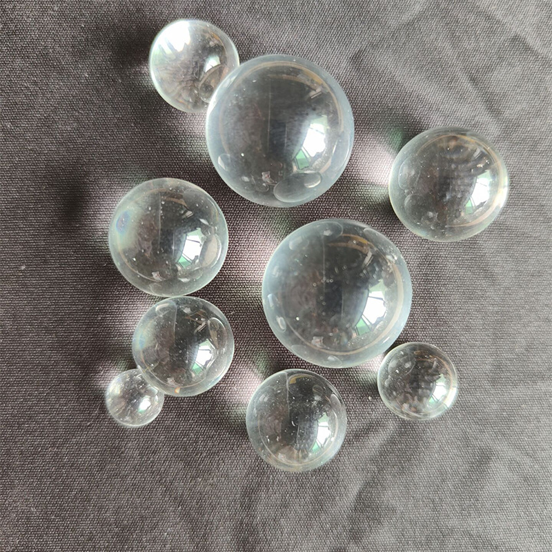 20mm Transparent Crystal Ball Light Ball Ornaments Magic Beads Size Ball Props Photography Solid Glass Ball