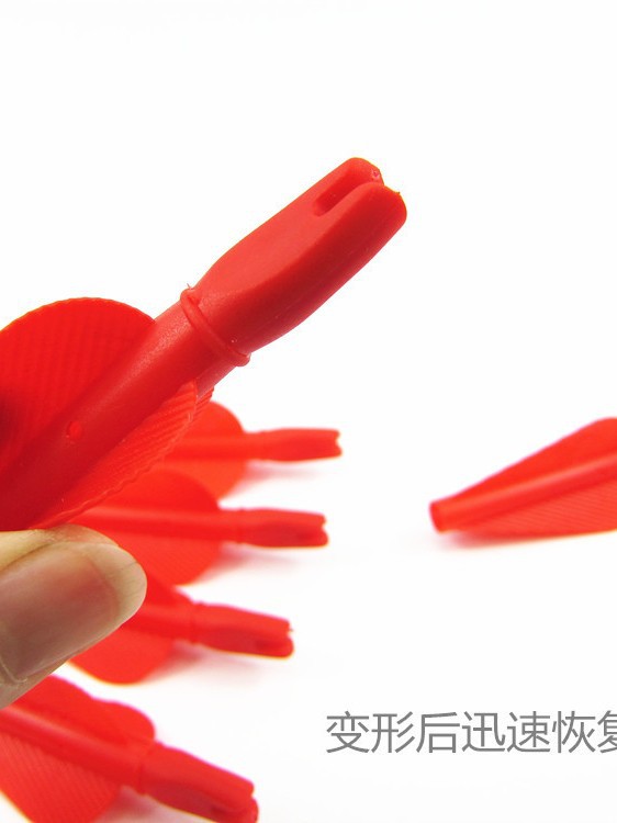 Bow and Arrow 8mm Arrow Feather and Arrow Tail Integrated Plastic Jacket Traditional Recurve Straight Pull Scenic Park DIY Archery Accessories