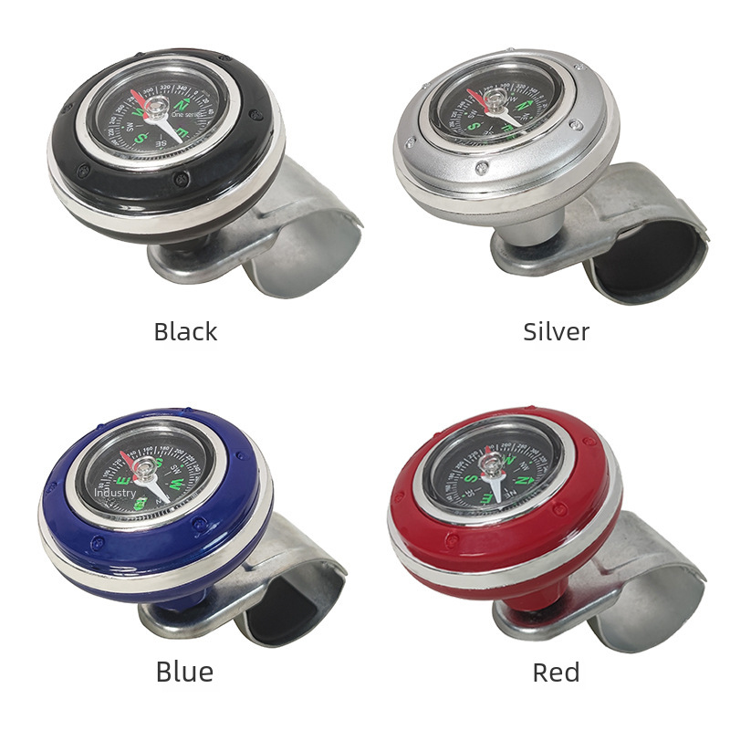 【Cross-Border Hot Item】Car Steering Wheel Power Ball Multifunctional Compass Truck Labor-Saving Steering Assist Wholesale
