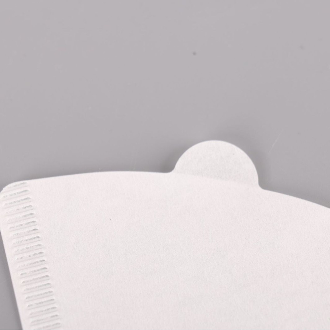Yan Jie Hand-Brewed Coffee Filter Paper V60 Conical Drip Fan-Shaped Funnel Filter Bag 100 Sheets Source Manufacturer