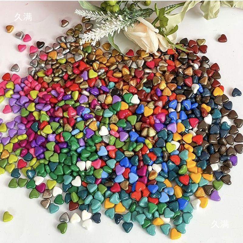 Wanzi｜Cuiji Heart Fire Paint Wax Capsules Packed Envelope Seal Retro Fire Paint Seal Wax