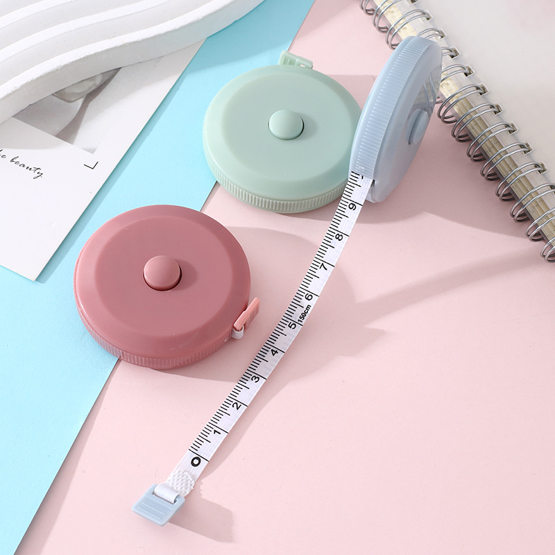 Scandinavian Style Small Tape Measure Mini Tape Measure Multi-Functional Tape Measure High Precision 1.5m Tailor Measurements Clothing Soft Tape Measure