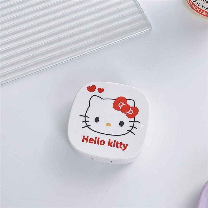 Cute Sanrio Pacha Dog Melody Contact Lens Box Contact Lens Companion Box Care Box Small and Casual Style