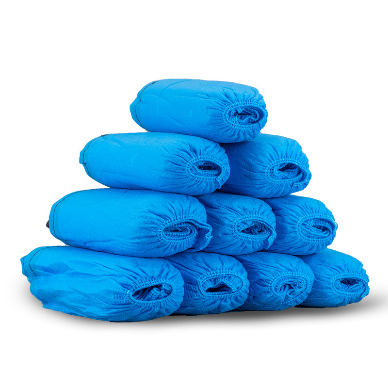 Factory wholesale non-woven conductive shoe cover disposable thickened anti-slip anti-static shoe cover disposable shoe cover
