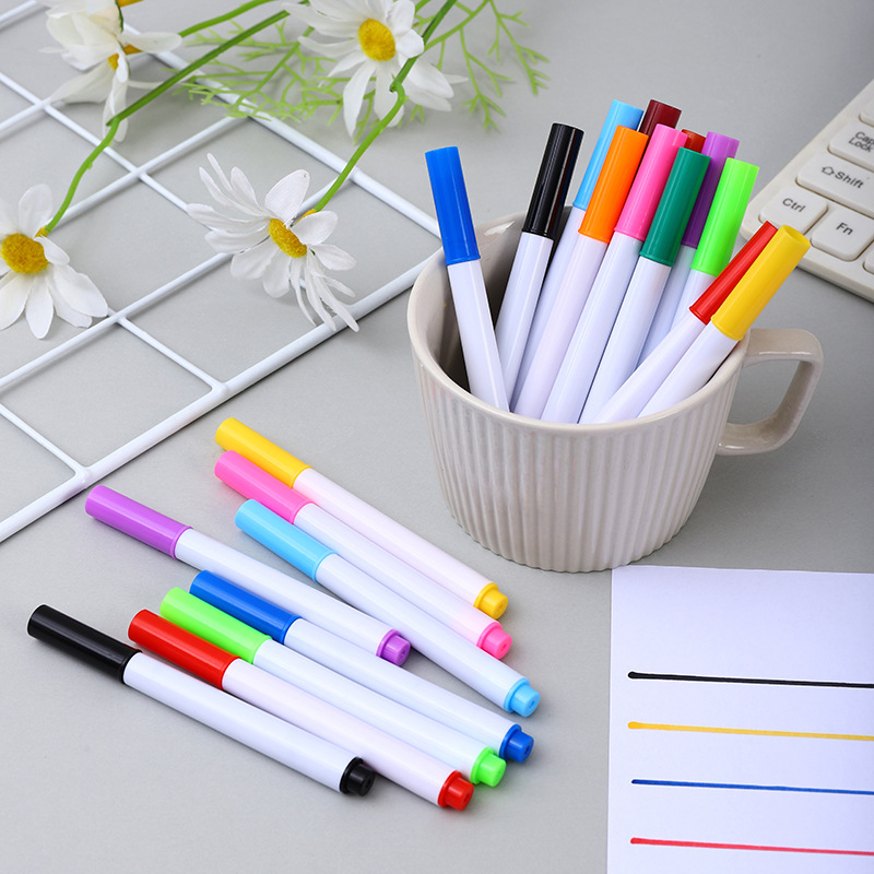Student highlighter manufacturers wholesale office color pen key line watercolor pen LED light board pen liquid chalk