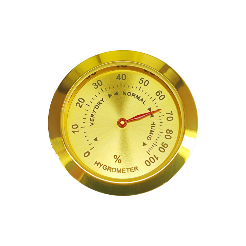 Гигрометр 37мм Встраиваемый гигрометр для пианино, коробки для сигар, аквариумов, инкубаторов, чая, дома, учебы, спальни
