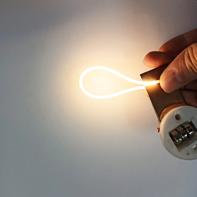 Positive and Negative Led Flexible Filament 3V134Mm255Mm300Mm360 Degree Light-Emitting Fpc Soft Light Terminal with Common Direction