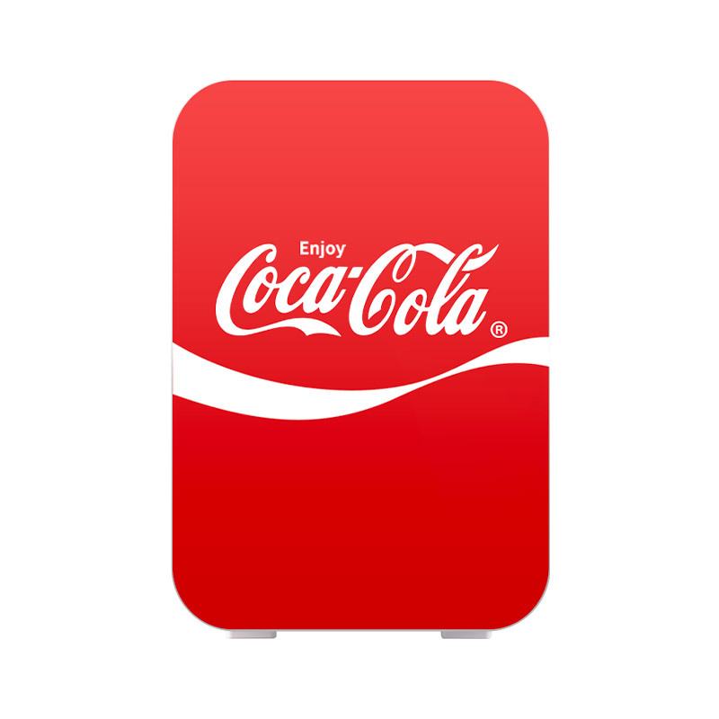 Coca-Cola car refrigerator 6L red 12v220v car home dual-use dormitory bedroom gifts wholesale generation