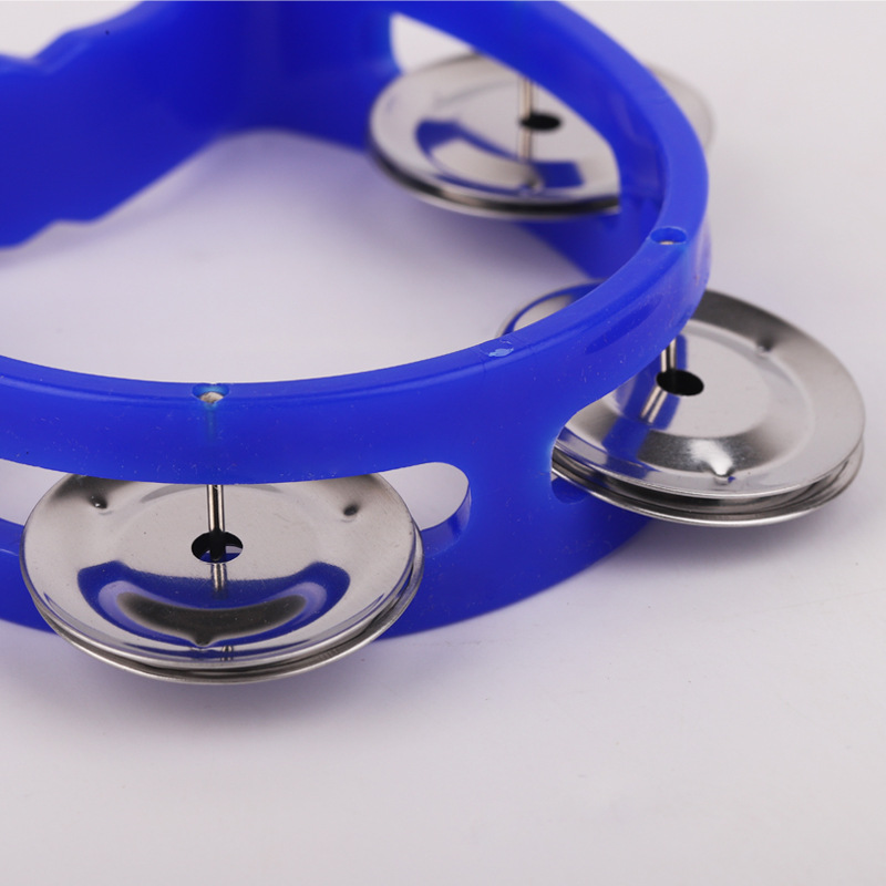 Four-Bell Circle Orff Percussion Instrument Stage Performance Props Infant Early Education Teaching Aids Colorfulful Four-Bell Circle