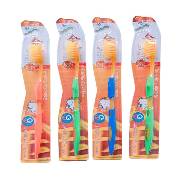 Nano bamboo charcoal dollar store Korea toothbrush soft hair grocery grocery stall supply toothbrush manufacturers wholesale