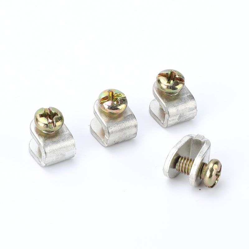 High-Speed Rail Special U-Shaped Clamp U-Shaped Wire Clip C-Shaped Clamp Rail Clip Copper Power Fittings Custom-Made