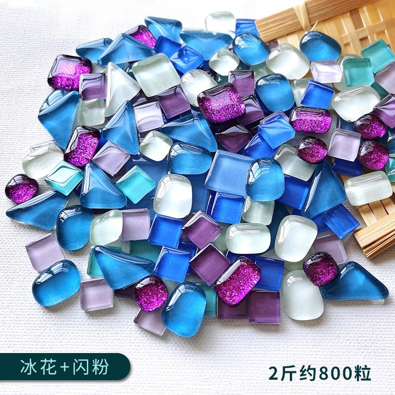 1200 Capsules 1kg 1cm DIY Small Particles Crystal Mosaic Patch Tile Handmade Materials Free Shipping Wholesale