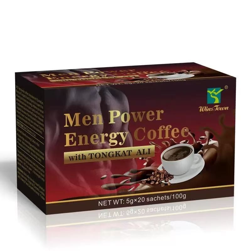 Foreign Trade Export Men Power Energy Coffee African Men's Coffee Instant Maca Energy Coffee