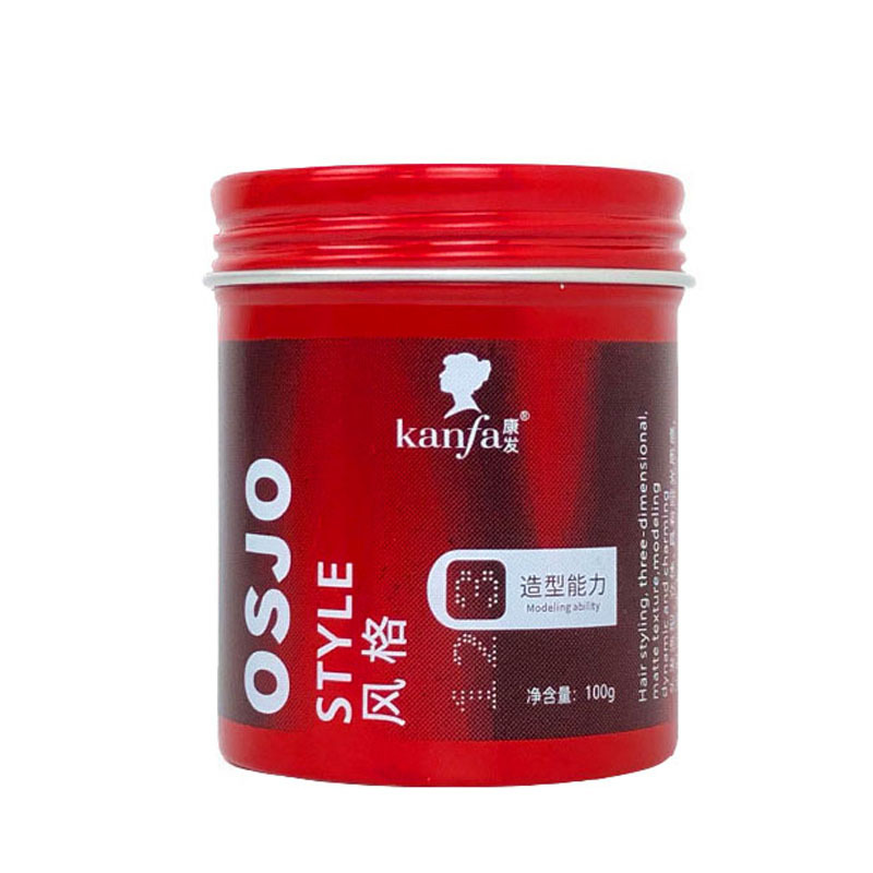 Кросс-бордерный воск для волос, сильная укладка, натуральная пушистая глина для волос, долговлажнящий