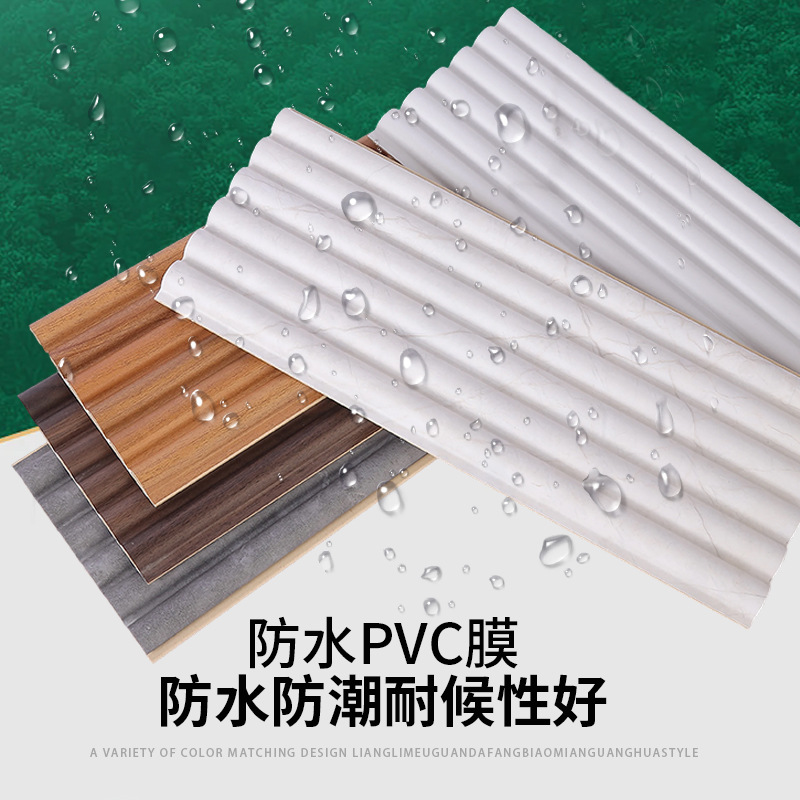 Foreign trade wholesale wall panel 150 semi-circular plate inner arc plate net red background wall panel interior decoration bamboo fiber