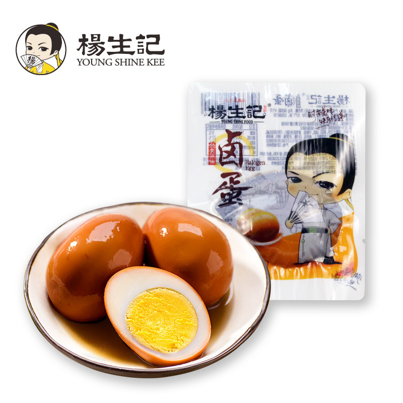 [Yangshengji Braised Egg Braised Egg Snack Instant Noodle Partner 30g & Braised Egg with Sauce 240g 3 Pieces]