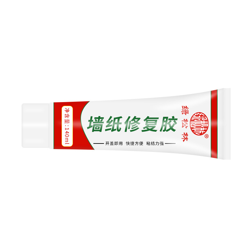 Wallpaper Adhesive, Wallpaper Glue for Repairing and Pasting, Special Glue for Repairing Warped Edges, Strong Rice Glue, No Mixing Required, Household Waterproof Glue
