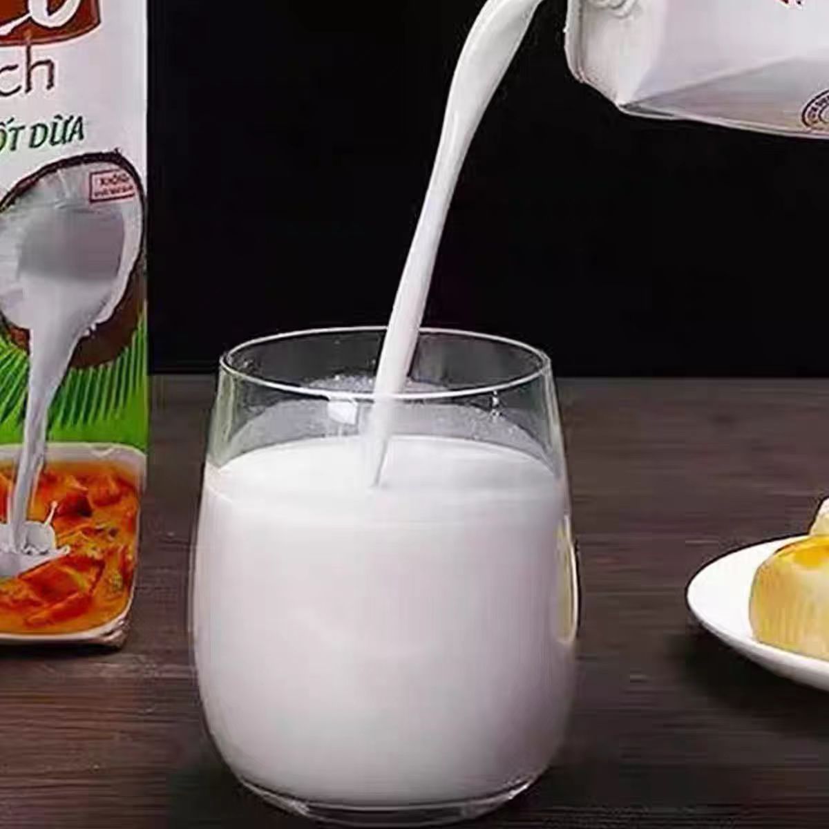 Vietnam Acp Coconut Milk Vico Rich Coconut Milk Pure Coconut Pulp Without Additives Multi-Scenario Application