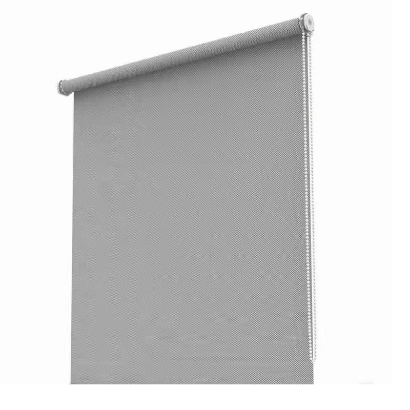 Office Blackout Sunshade Roller Blinds Construction Site Electric Adjustable Thermal Insulation Engineering Curtains Roll-Pull Wholesale Roller Blinds