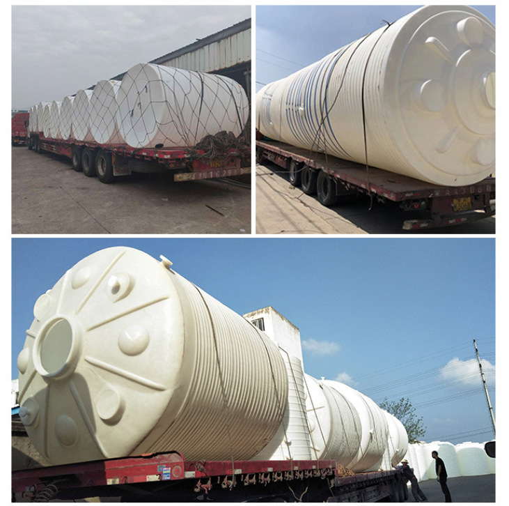 Large-Capacity Plastic Water Tower 3 Tons 5 Tons 10 Tons 20 Tons 50 Tons Outdoor Pe Water Tank 30 Cubic Thickeneded Water Storage Tank