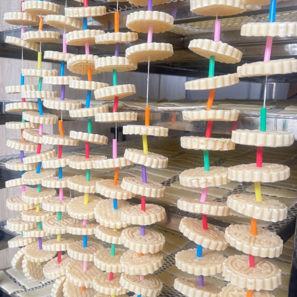 Semi-Dried Milk Tofu, Inner Mongolia Cheese, Nutritious, Natural, Additive-Free, Original Snacks, Ready-To-Eat Handmade Dairy Products