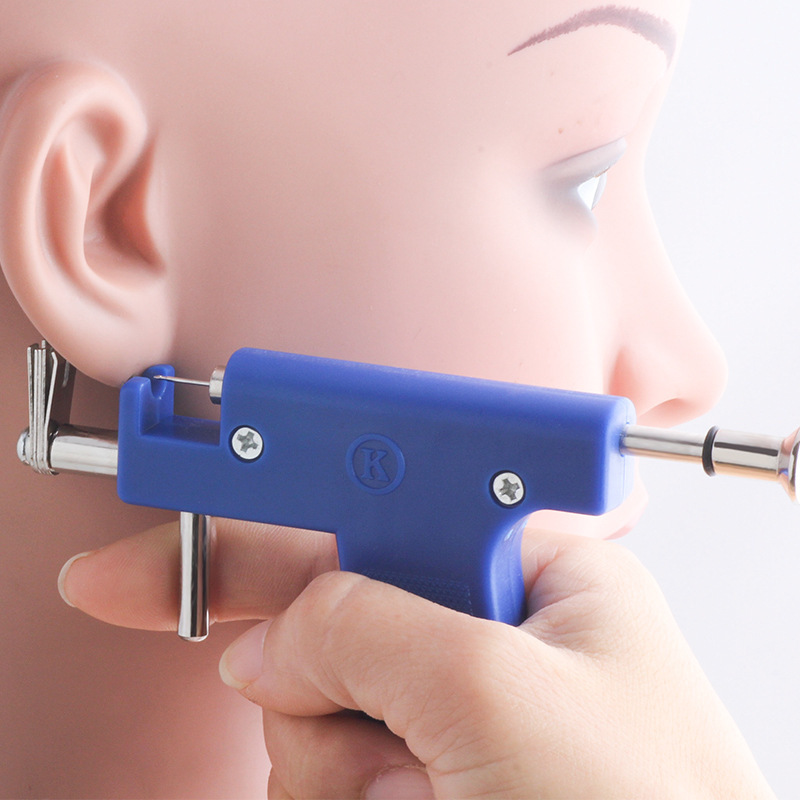 Cross-border Hot Selling Student Ear Piercing Gun Children's Ear Piercing Tool Stainless Steel Ear Piercing Gun Ear Piercing Tool